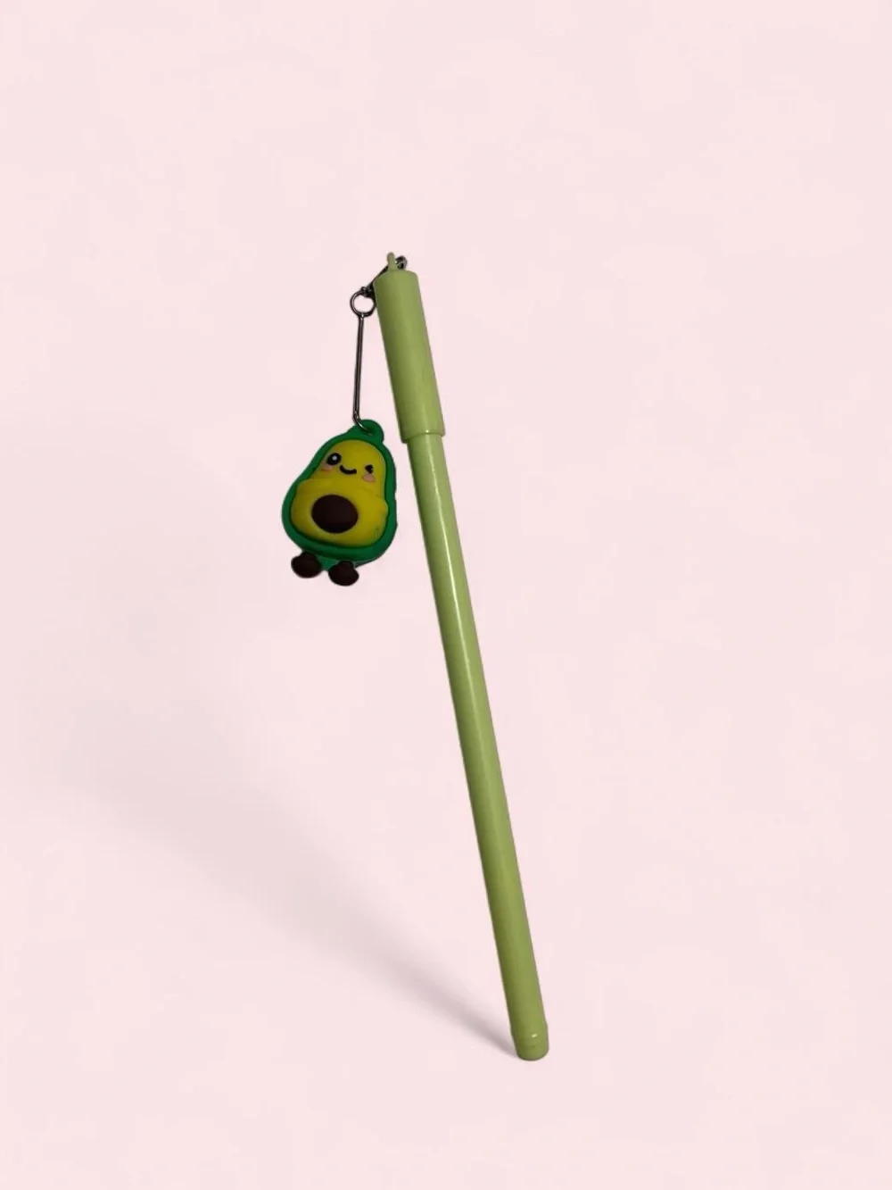Cute Green Avocado Pen with Charm - Kids Accessories